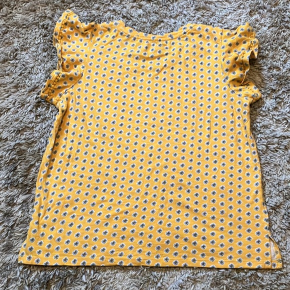 Womens St. John’s Bay Yellow Top - Picture 8 of 8